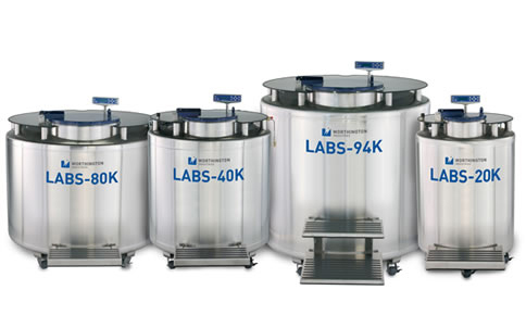 Sistema de criogenia em vapor de nitrognio - LABS